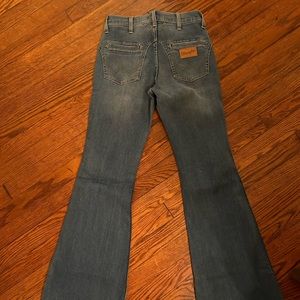 Vintage western Wrangler bell bottom jeans